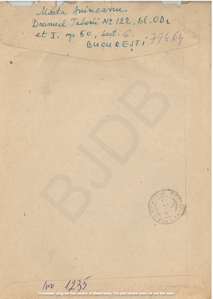 M-1235 - plic verso